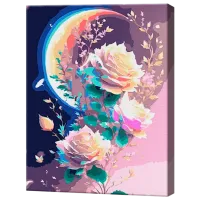 Картина по номерам Art Gallery Роза и луна EX8401 40 x 30 cm / Вертикальная