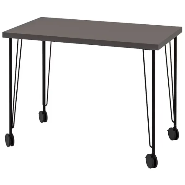Masă de birou Ikea Linnmon/Krille PAL/ Dark Gray photo 1