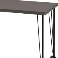 Офисный стол Ikea Linnmon/Krille ДСП/ Тёмно-серый photo 4
