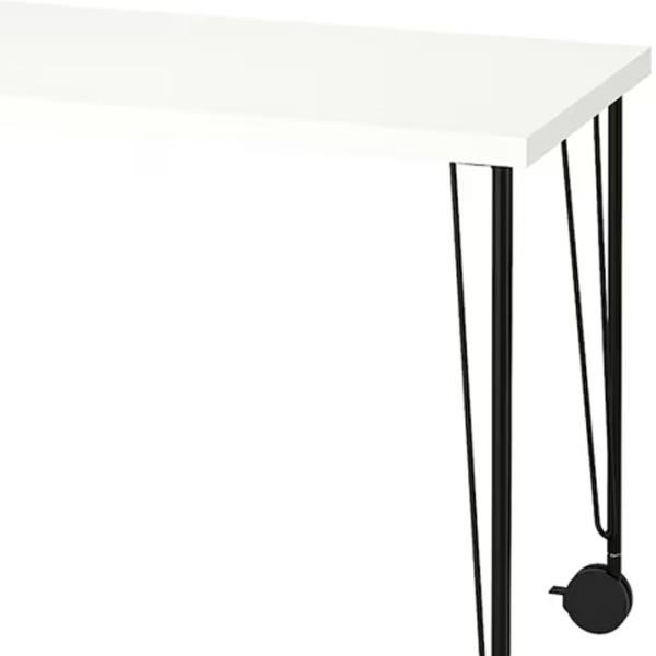 Masă de birou Ikea Linnmon/Krille PAL/ White photo 5
