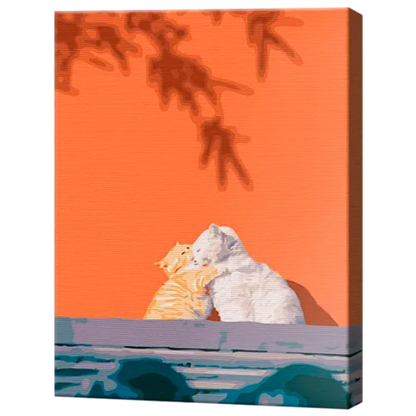 Картина по номерам Art Gallery Кошачьи объятия EX7938 40 x 30 cm / Вертикальная photo 1 Картина по номерам Art Gallery Кошачьи объятия EX7938 40 x 30 cm / Вертикальная photo 1