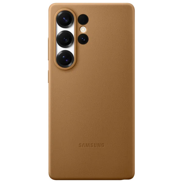 Husă pentru smartphone Samsung Galaxy S25 Ultra 5G Samsung / Back / Piele ecologică / Gold photo 1