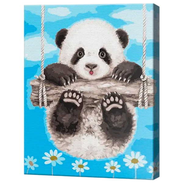 Картина по номерам Art Gallery Милая пандочка EX5240 40 x 30 cm / Вертикальная photo 1