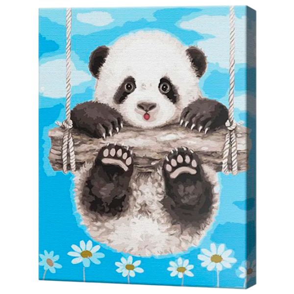 Картина по номерам Art Gallery Милая пандочка EX5240 40 x 30 cm / Вертикальная photo 1