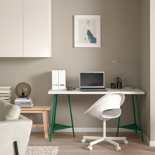 Masă de birou Ikea Lagkapten/Tillslag PAL/ White photo 2