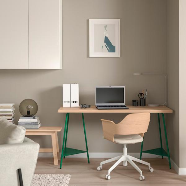 Masă de birou Ikea Lagkapten/Tillslag PAL/ Stejar Sonoma photo 3