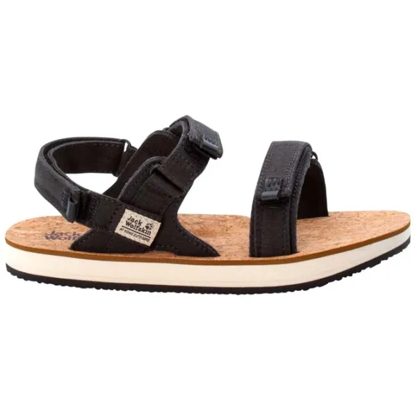 Sandale pentru femei Jack Wolfskin Ecostride 2 Sandal W Black / Textil photo 4