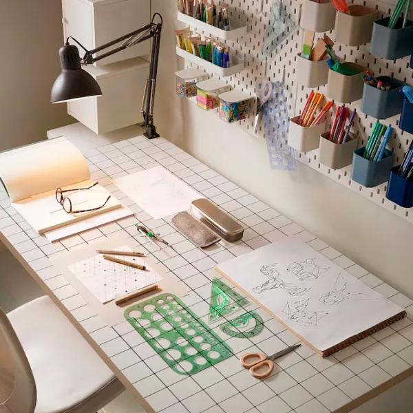 Masă de birou Ikea Lagkapten/Tillslag PAL/ Antracit photo 5