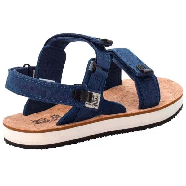 Sandale pentru femei Jack Wolfskin Ecostride 2 Sandal W Navy / Textil photo 3