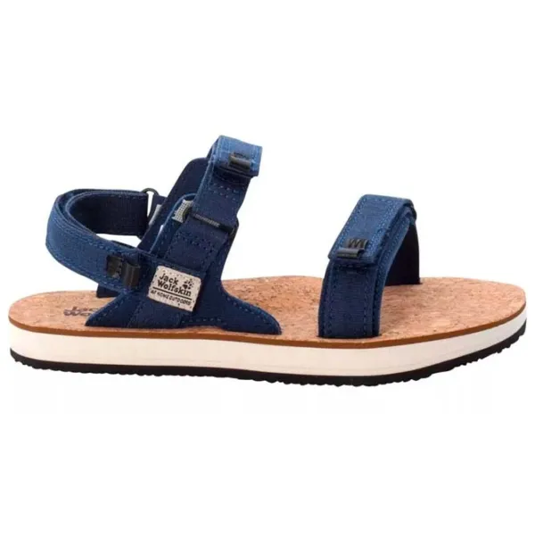 Sandale pentru femei Jack Wolfskin Ecostride 2 Sandal W Navy / Textil photo 4