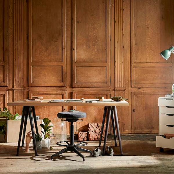 Офисный стол Ikea Lagkapten ДСП/ Дуб Сонома photo 3 Офисный стол Ikea Lagkapten ДСП/ Дуб Сонома photo 3