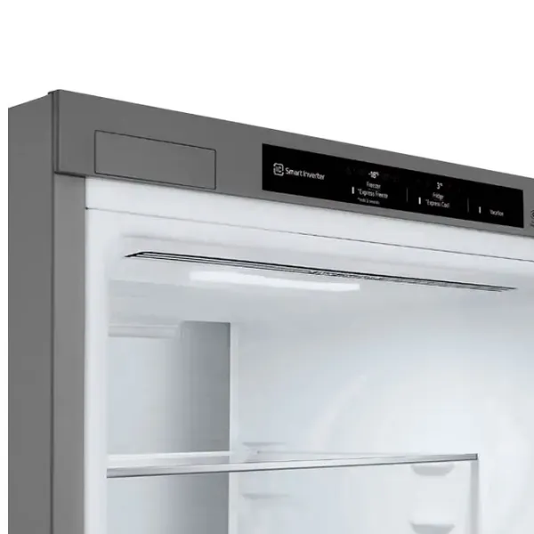 Frigider LG GBV7280AMB cu congelator jos 387 l / 203 cm / Inox photo 8