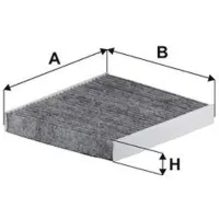 Фильтр салона Wix WX-WP6903 