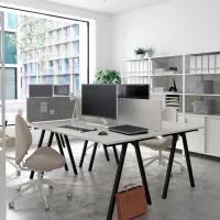 Офисный стол Ikea Trotten ДСП/ Белый photo 2