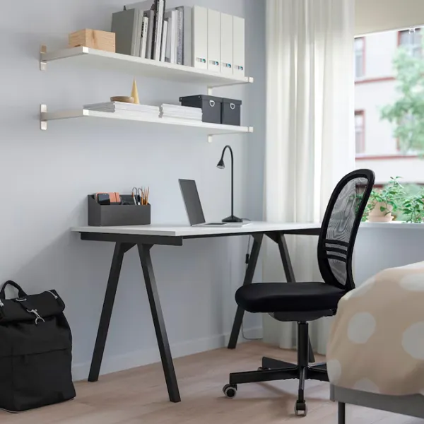 Masă de birou Ikea Trotten PAL/ White photo 5