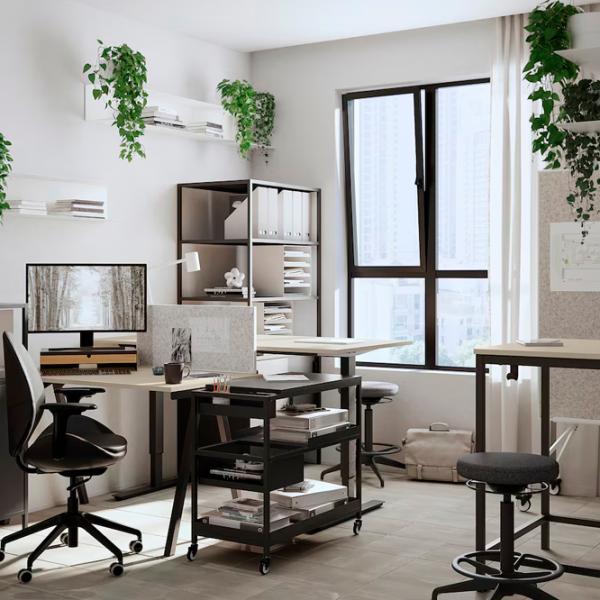 Masă de birou Ikea Trotten PAL/ Beige photo 4