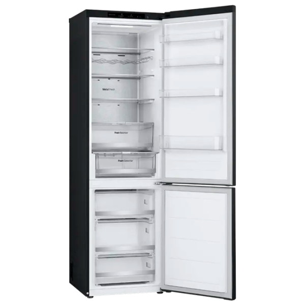 Frigider LG GBV7280AEV cu congelator jos 387 l / 203 cm / Black photo 5