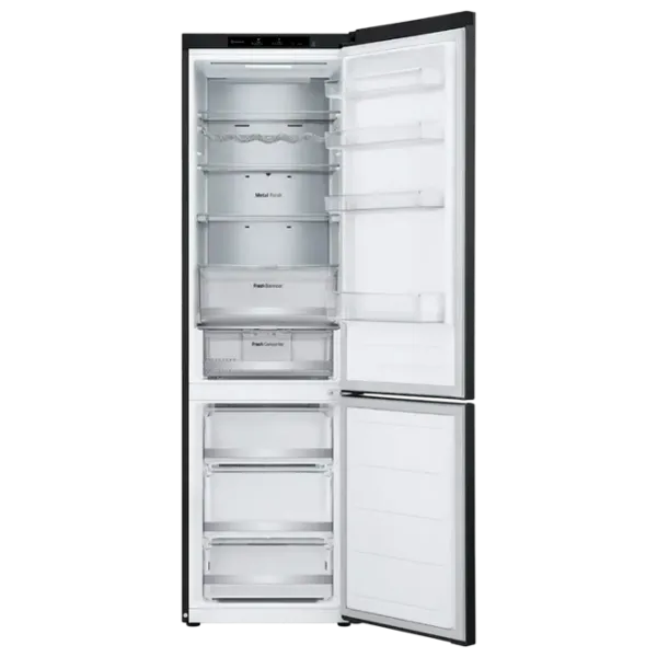 Frigider LG GBV7280AEV cu congelator jos 387 l / 203 cm / Black photo 6