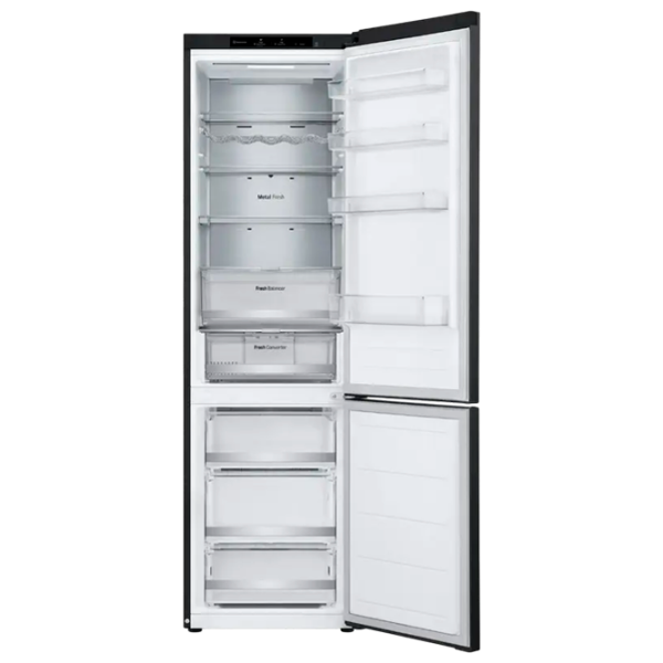 Frigider LG GBV7280AEV cu congelator jos 387 l / 203 cm / Black photo 6