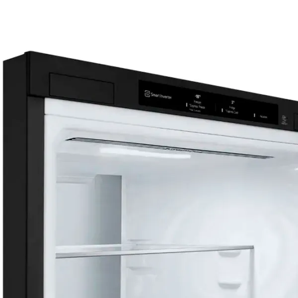 Frigider LG GBV7280AEV cu congelator jos 387 l / 203 cm / Black photo 9