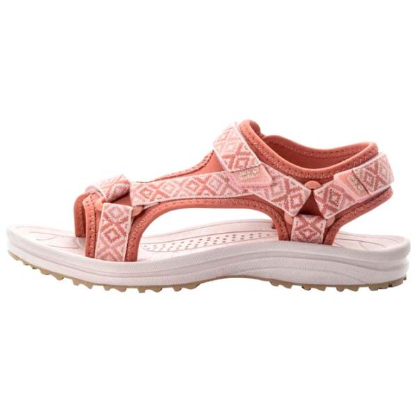 Sandale pentru femei Jack Wolfskin Wave Breaker W Light Coral / Textil photo 2