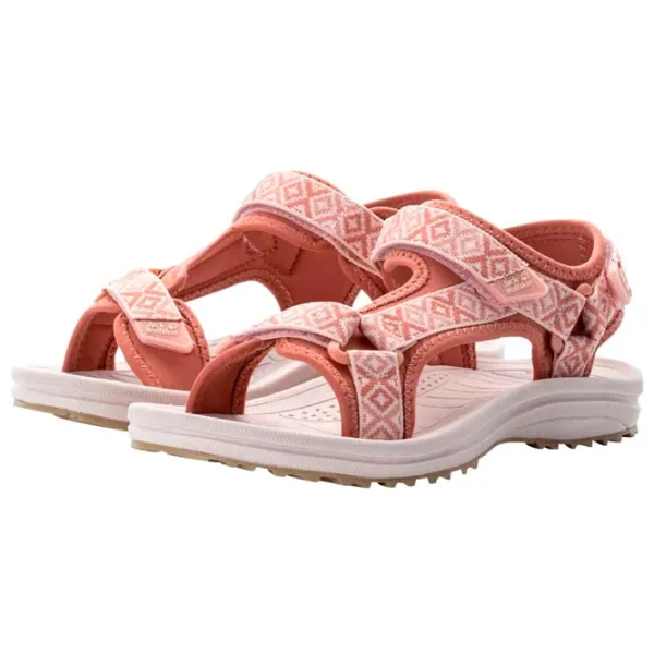 Sandale pentru femei Jack Wolfskin Wave Breaker W Light Coral / Textil photo 3