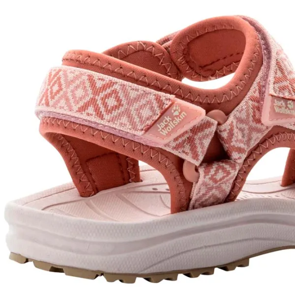 Sandale pentru femei Jack Wolfskin Wave Breaker W Light Coral / Textil photo 7