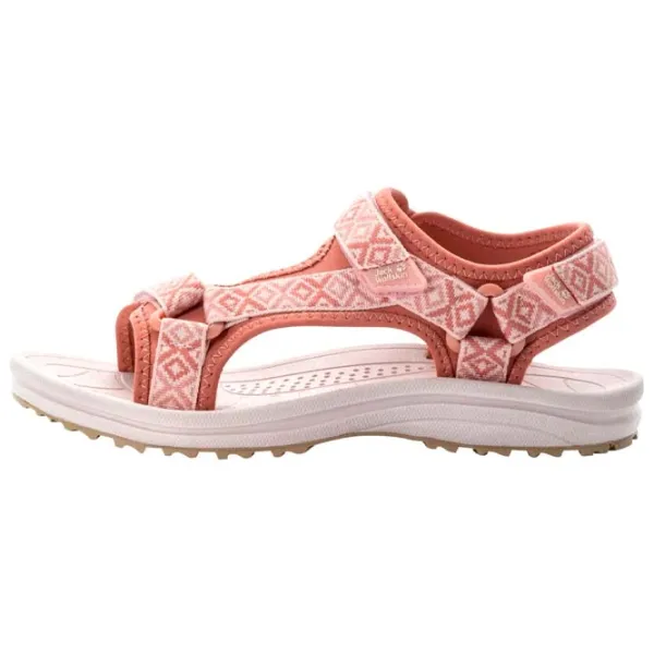 Sandale pentru femei Jack Wolfskin Wave Breaker W Light Coral / Textil photo 3