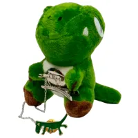 Брелок ShopShop Дино Мех / Зеленый