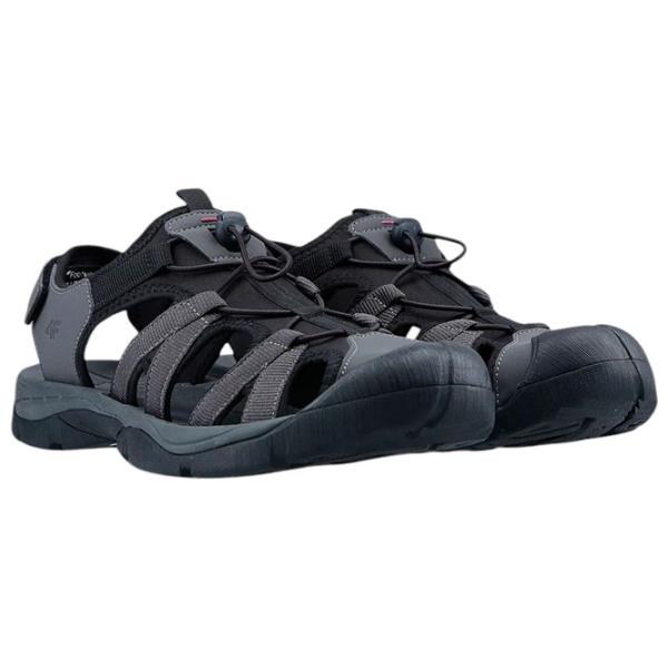 Sandale pentru bărbați 4F 4FRSS24FSANM058 Dark Gray / 10% poliuretan photo 1 Sandale pentru bărbați 4F 4FRSS24FSANM058 Dark Gray / 10% poliuretan photo 1
