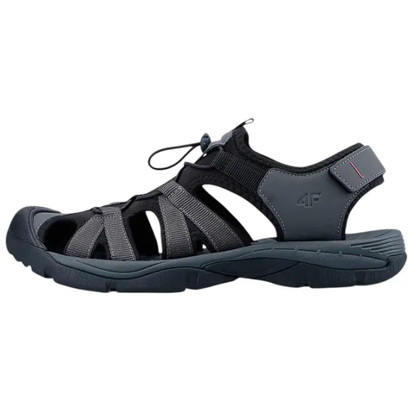 Sandale pentru bărbați 4F 4FRSS24FSANM058 Dark Gray / 10% poliuretan photo 3 Sandale pentru bărbați 4F 4FRSS24FSANM058 Dark Gray / 10% poliuretan photo 3