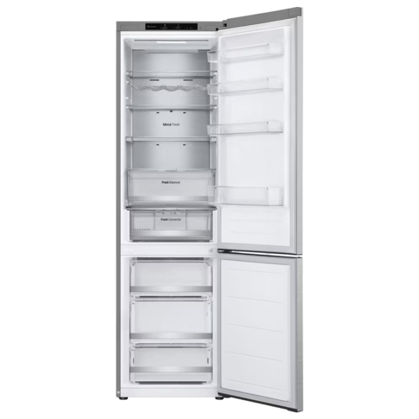 Frigider LG GBV7280BMB cu congelator jos 387 l / 203 cm / Inox photo 3