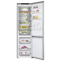 Frigider LG GBV7280BMB cu congelator jos 387 l / 203 cm / Inox photo 5