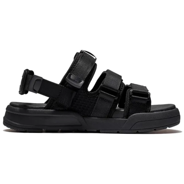 Sandale pentru bărbați Li-Ning AGUT009-1B Black / Poliester photo 2