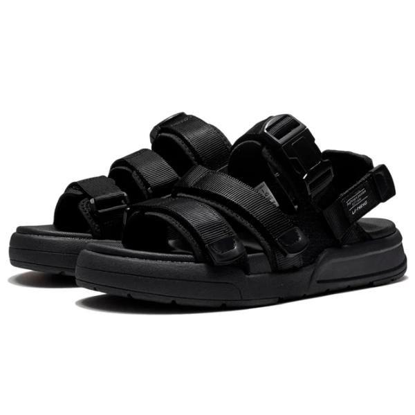 Sandale pentru bărbați Li-Ning AGUT009-1B Black / Poliester photo 1