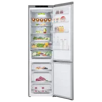 Frigider LG GBV7280BPY cu congelator jos 387 l / 203 cm / Inox photo 8