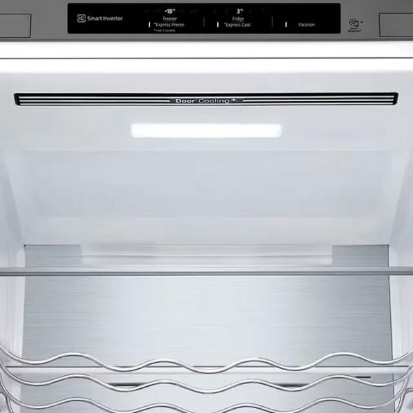 Холодильник LG GBV7280BPY с нижней морозильной камерой 387 л / 203 cm / Нержавеющая сталь photo 10