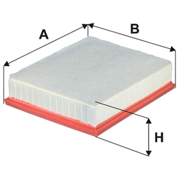 Воздушный фильтр Wix Filters WA9843 WX-WA9843 photo 1