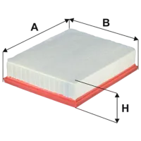 Воздушный фильтр Wix Filters WA9843 WX-WA9843