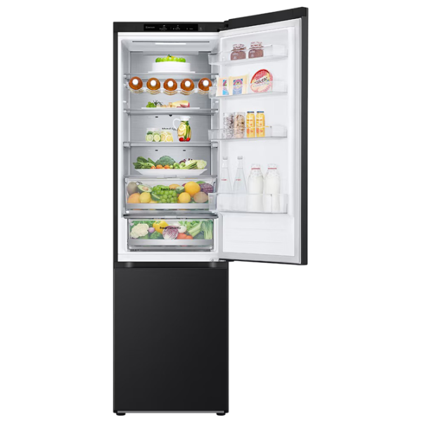Frigider LG GBV7280BEV cu congelator jos 387 l / 203 cm / Black photo 3