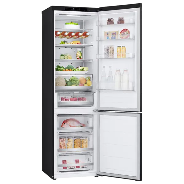 Frigider LG GBV7280BEV cu congelator jos 387 l / 203 cm / Black photo 8
