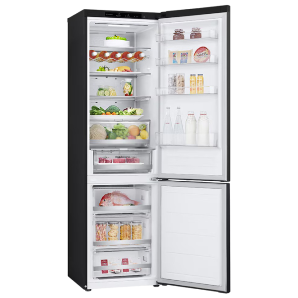 Frigider LG GBV7280BEV cu congelator jos 387 l / 203 cm / Black photo 8