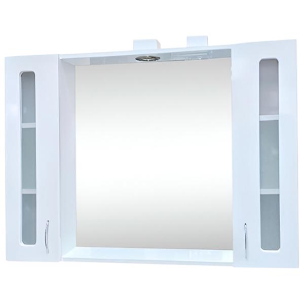 Dulap cu oglindă Baieplus Clasic 70 x 99 x / Oglindă / White photo 1