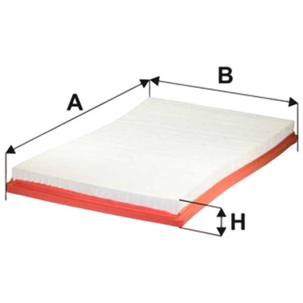 Filtru de aer Wix Filters WA9826 WX-WA9826 photo 1