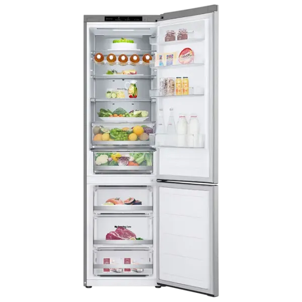 Холодильник LG GBV7280CMB с нижней морозильной камерой 387 л / 203 cm / Нержавеющая сталь photo 8