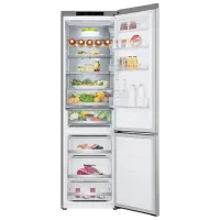 Frigider LG GBV7280CMB cu congelator jos 387 l / 203 cm / Inox photo 8