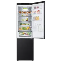 Frigider LG GBV7280CEV cu congelator jos 387 l / 203 cm / Black photo 3