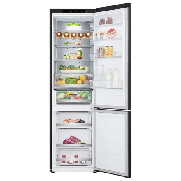 Frigider LG GBV7280CEV cu congelator jos 387 l / 203 cm / Black photo 9