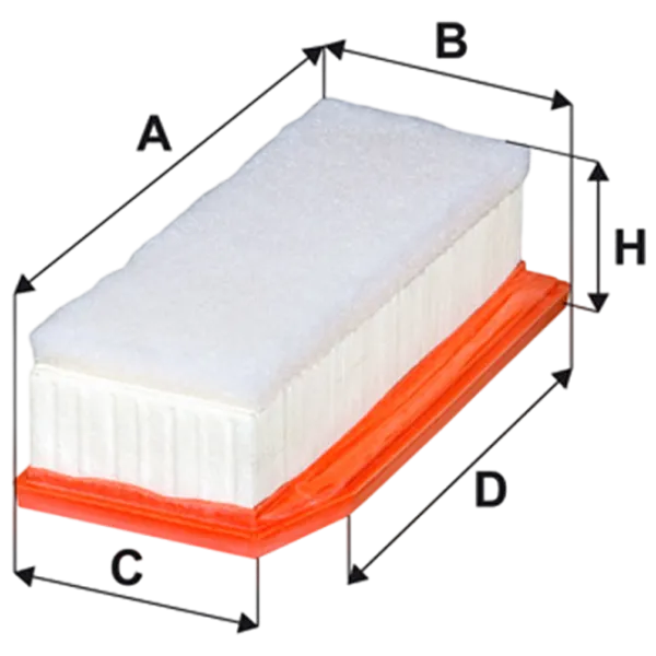 Filtru de aer Wix Filters WA9830 WX-WA9830 photo 1