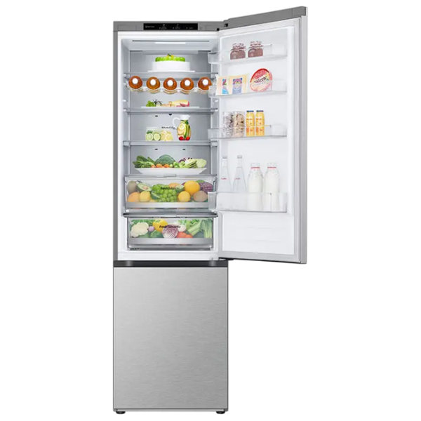 Frigider LG GBV7280DMB cu congelator jos 387 l / 203 cm / Inox photo 3